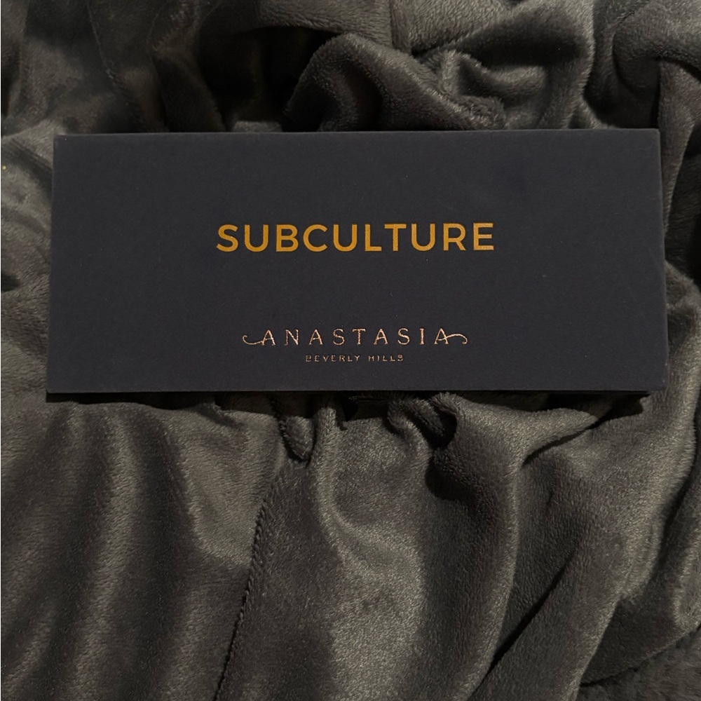 Anastasia Beverly Hills Subculture Palette - Black and Gray